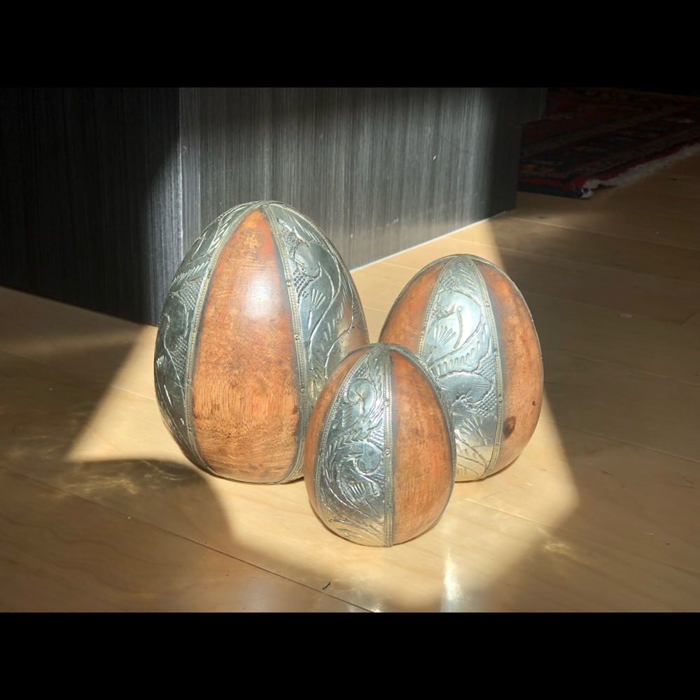 Wooden Dragon Eggs